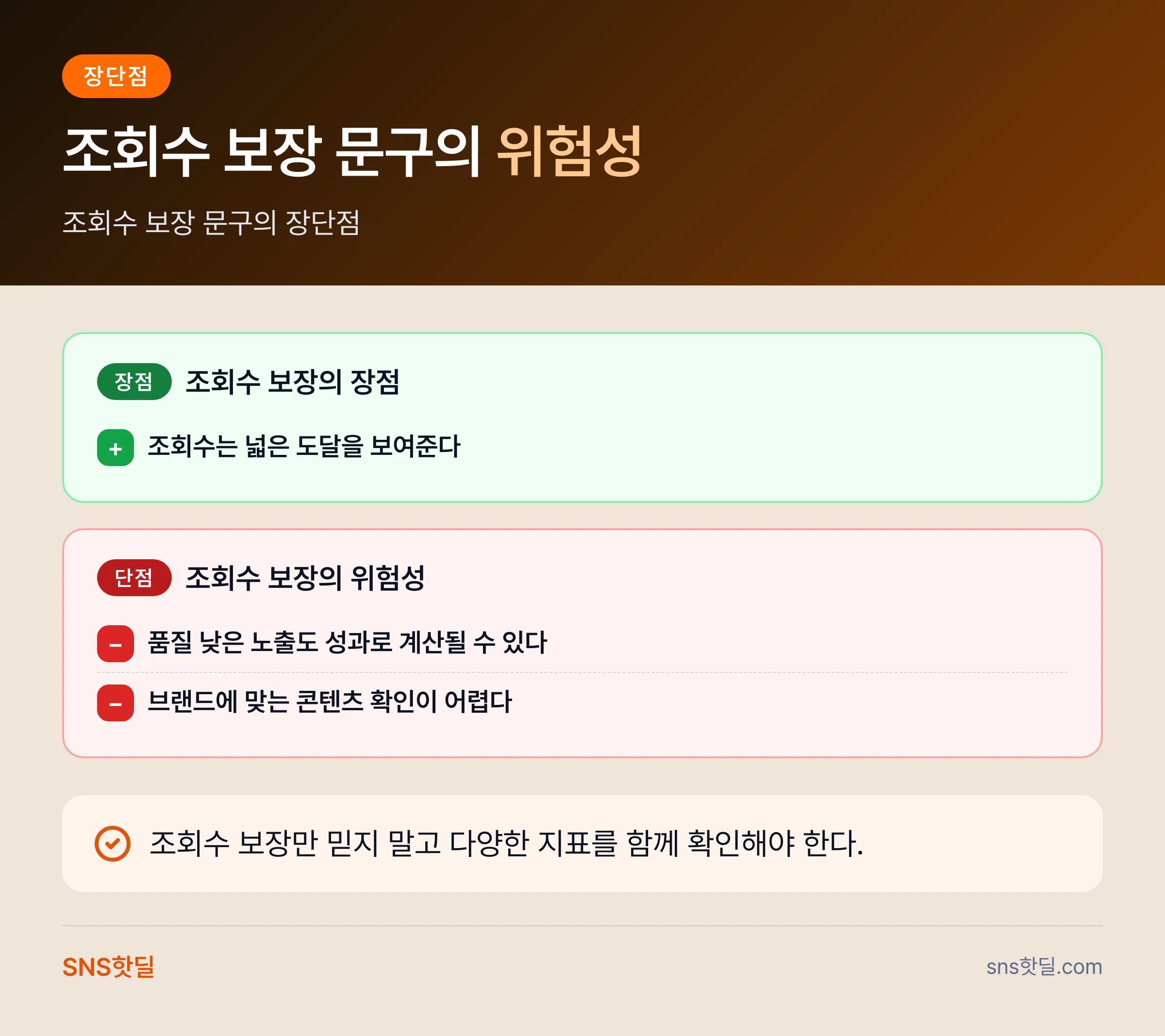 틱톡 대행 계약 체크포인트와 판단 기준 핵심 답변 인포그래픽