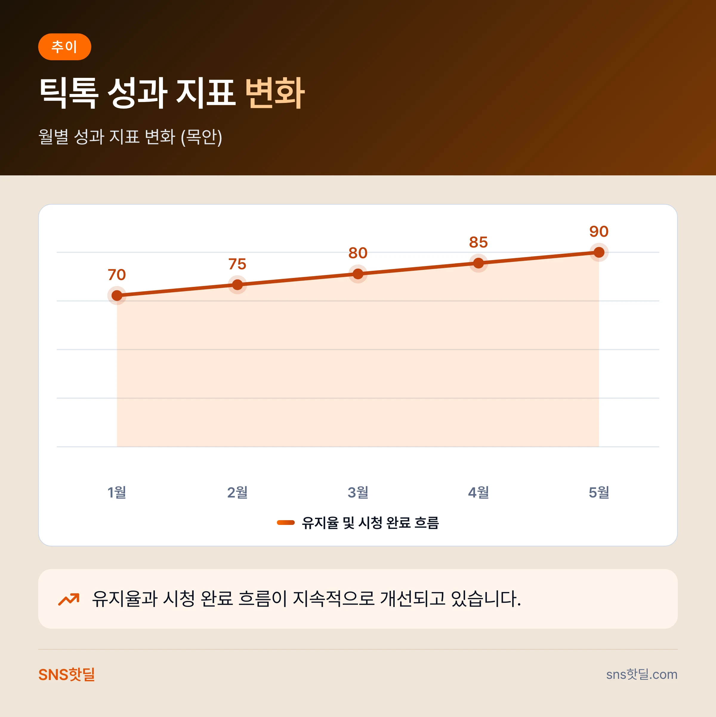 틱톡 성과 리포트에서 볼 지표와 놓치기 쉬운 지표의 차이 핵심 정리 인포그래픽