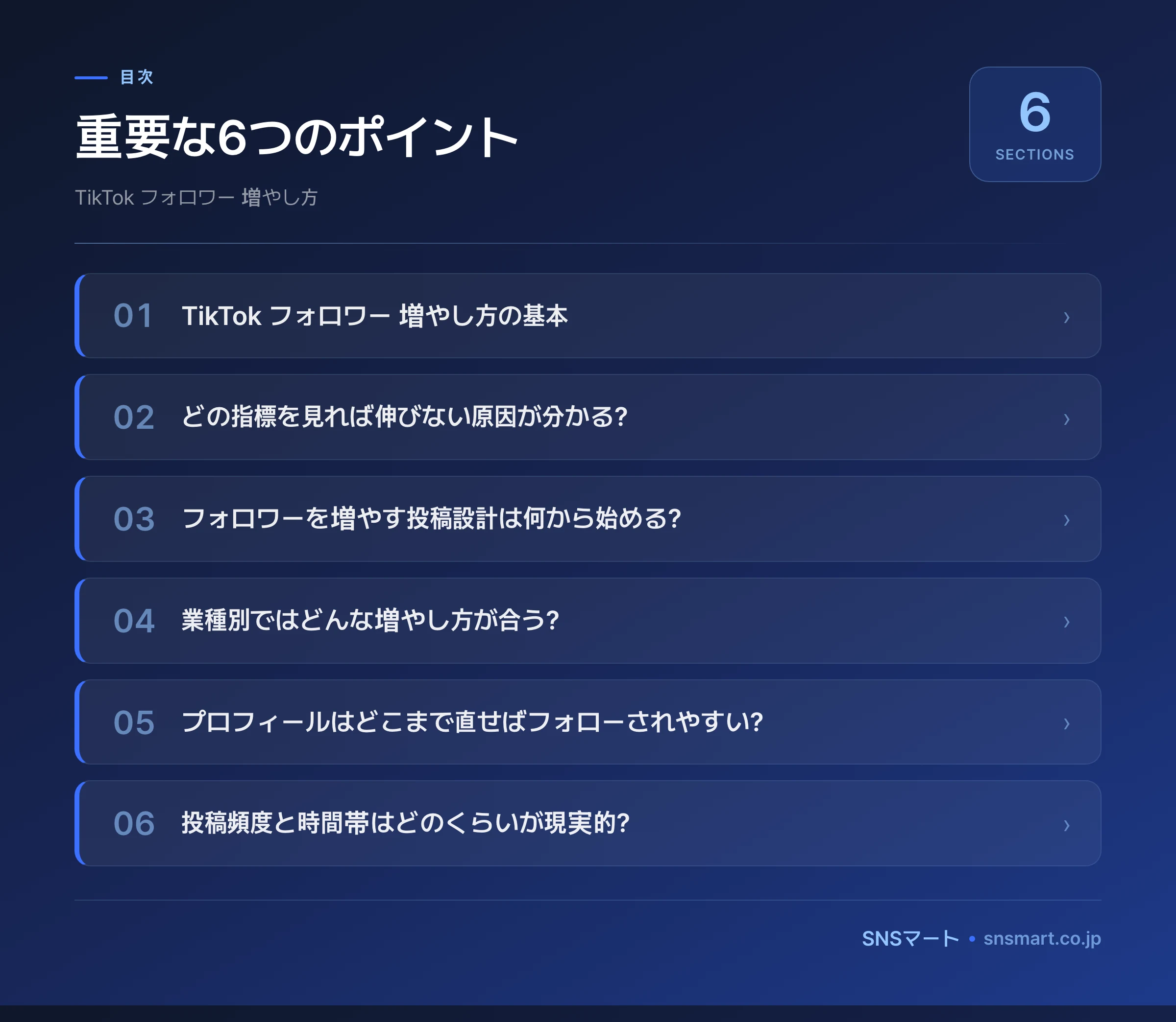 TikTok フォロワー 増やし方は何から直すべき? イラスト