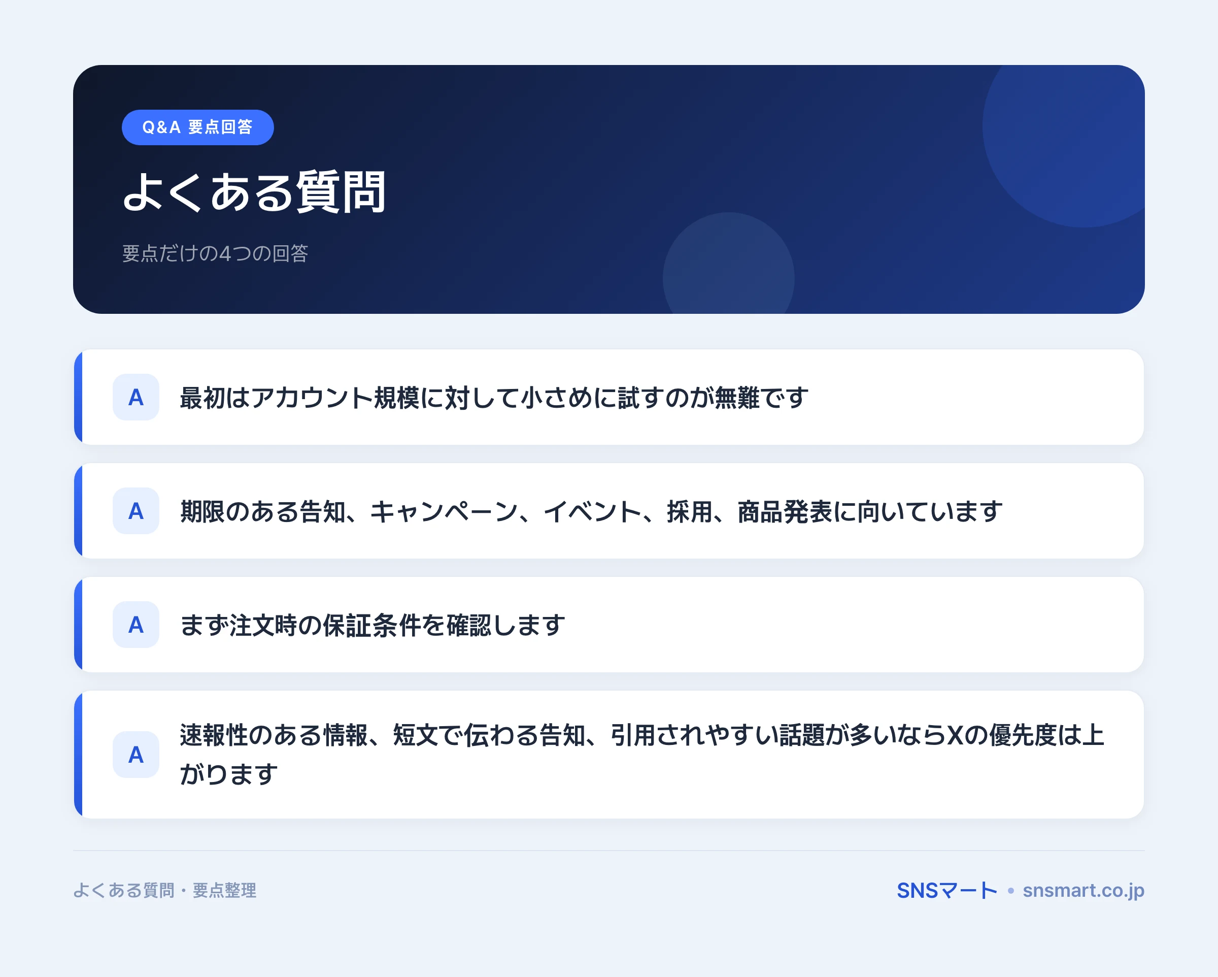 X フォロワー・リツイート 購入 サービス比較の5ステップ イラスト